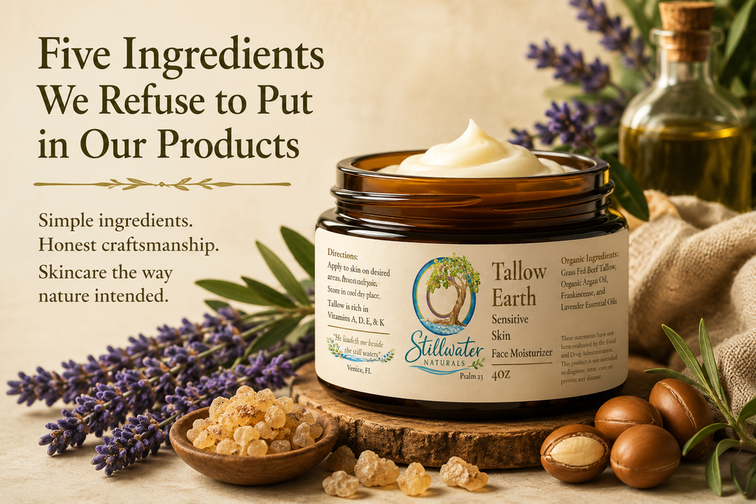 Five Ingredients We Refuse to Put in Our Products