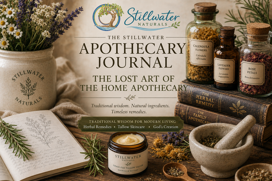 The Lost Art of the Home Apothecary