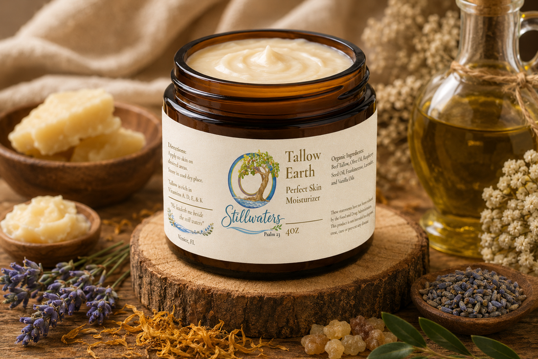 The Truth About Beef Tallow vs. Commercial Moisturizers