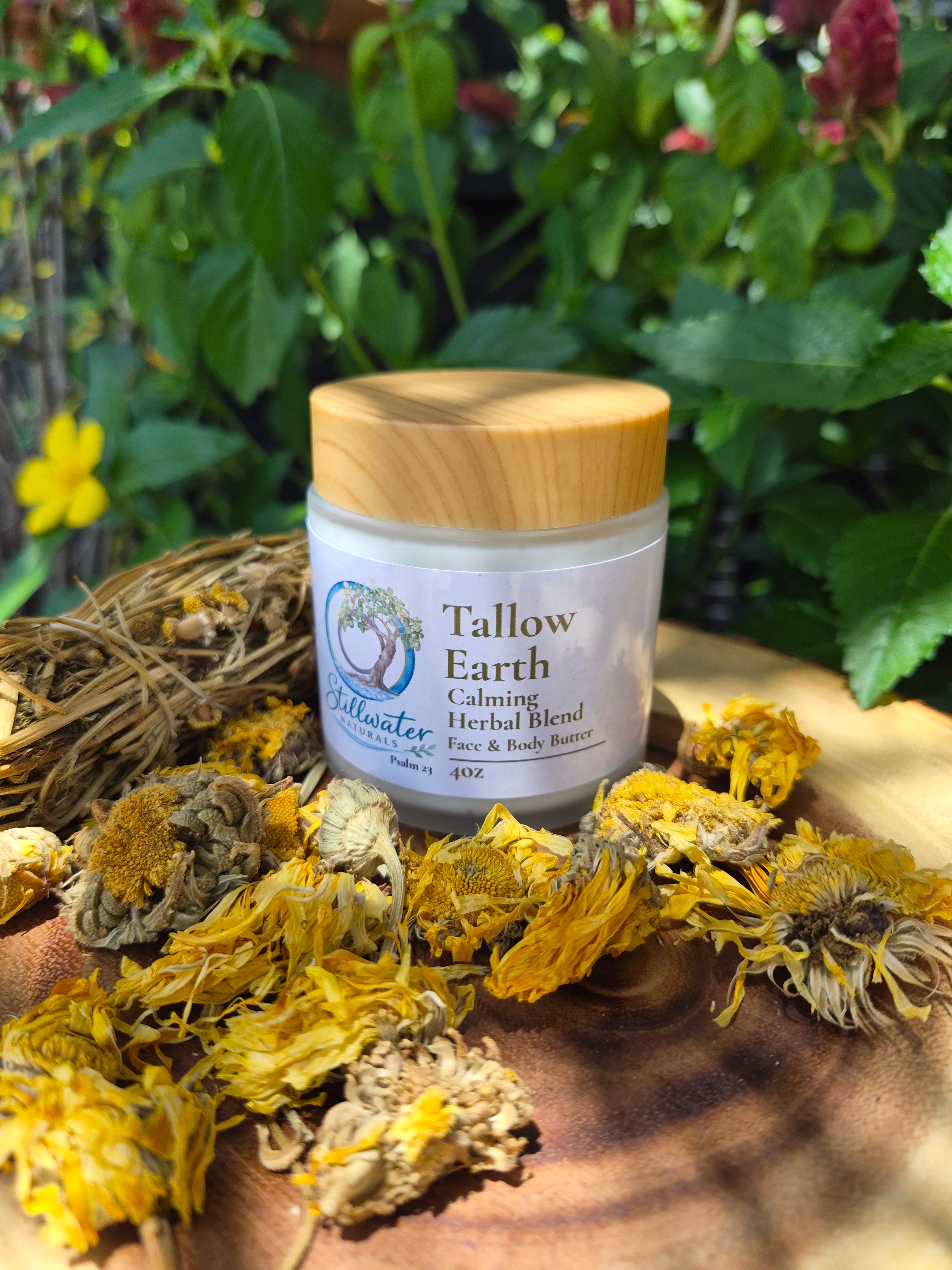 Calming Herbal Blend Face & Body Butter | Soothing Moisturizer with Calendula & Chamomile