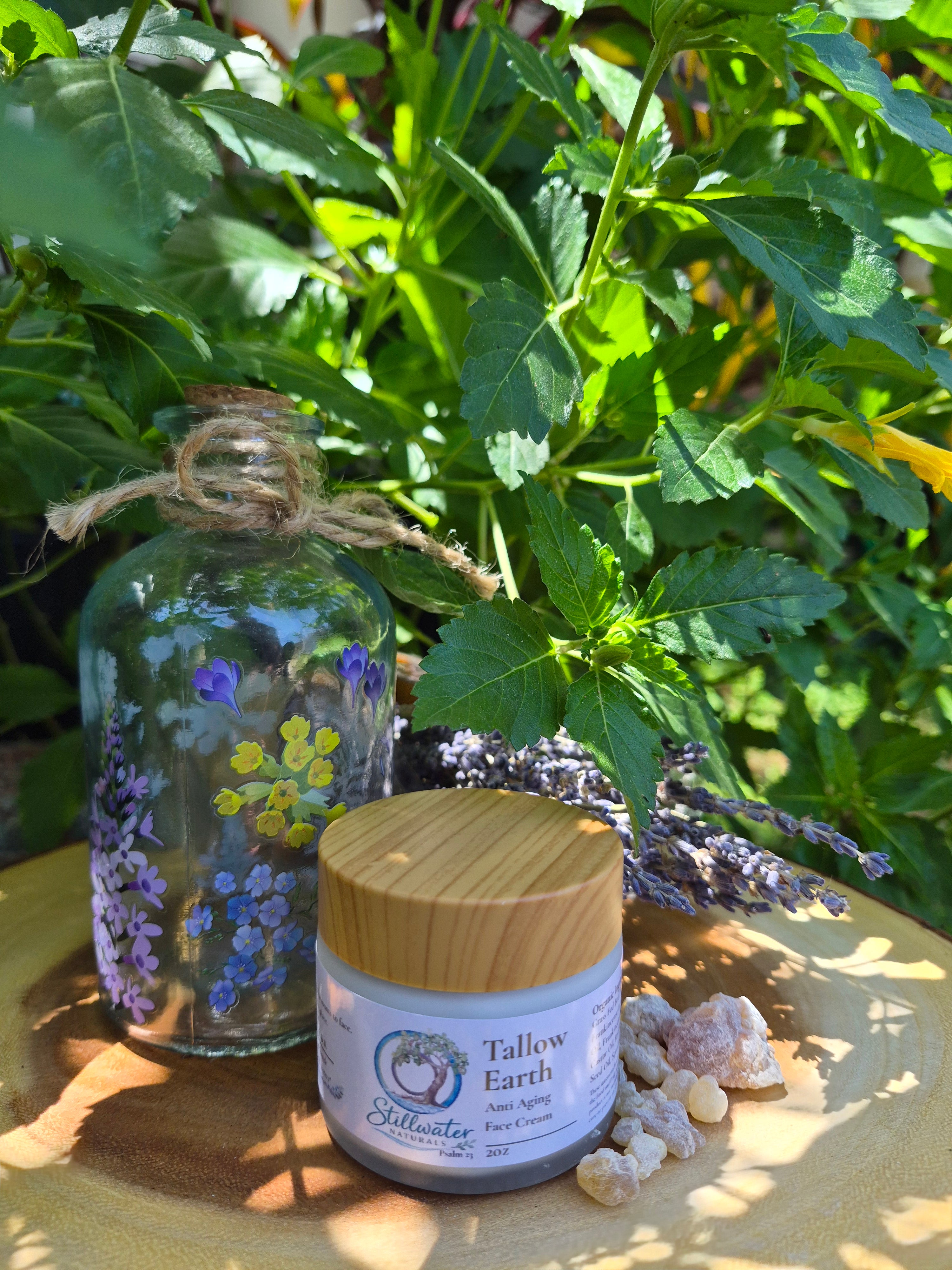 Tallow Earth Anti Aging Face Cream | Restorative Facial Moisturizer