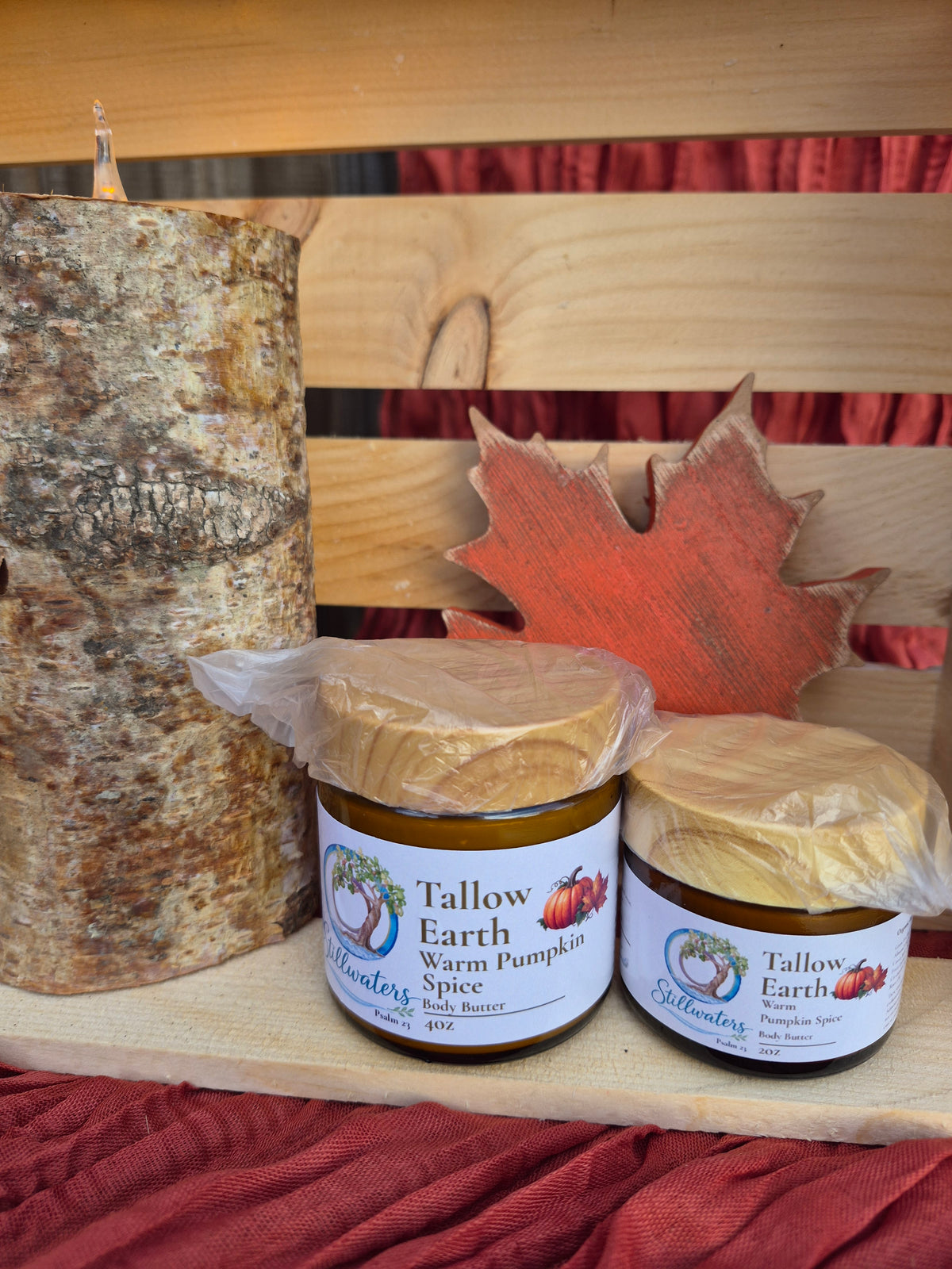 Tallow Earth Warm Pumpkin Spice Body Butter | Spiced Tallow Moisturizer