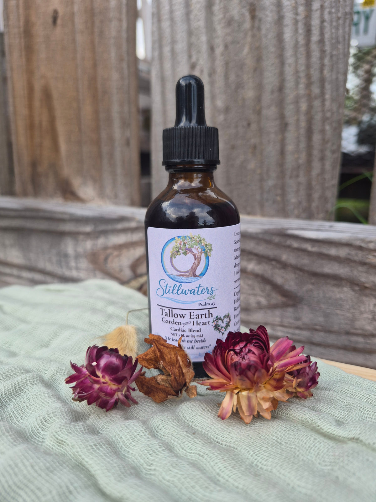 Tallow Earth Garden Your Heart | Herbal Botanical Tincture