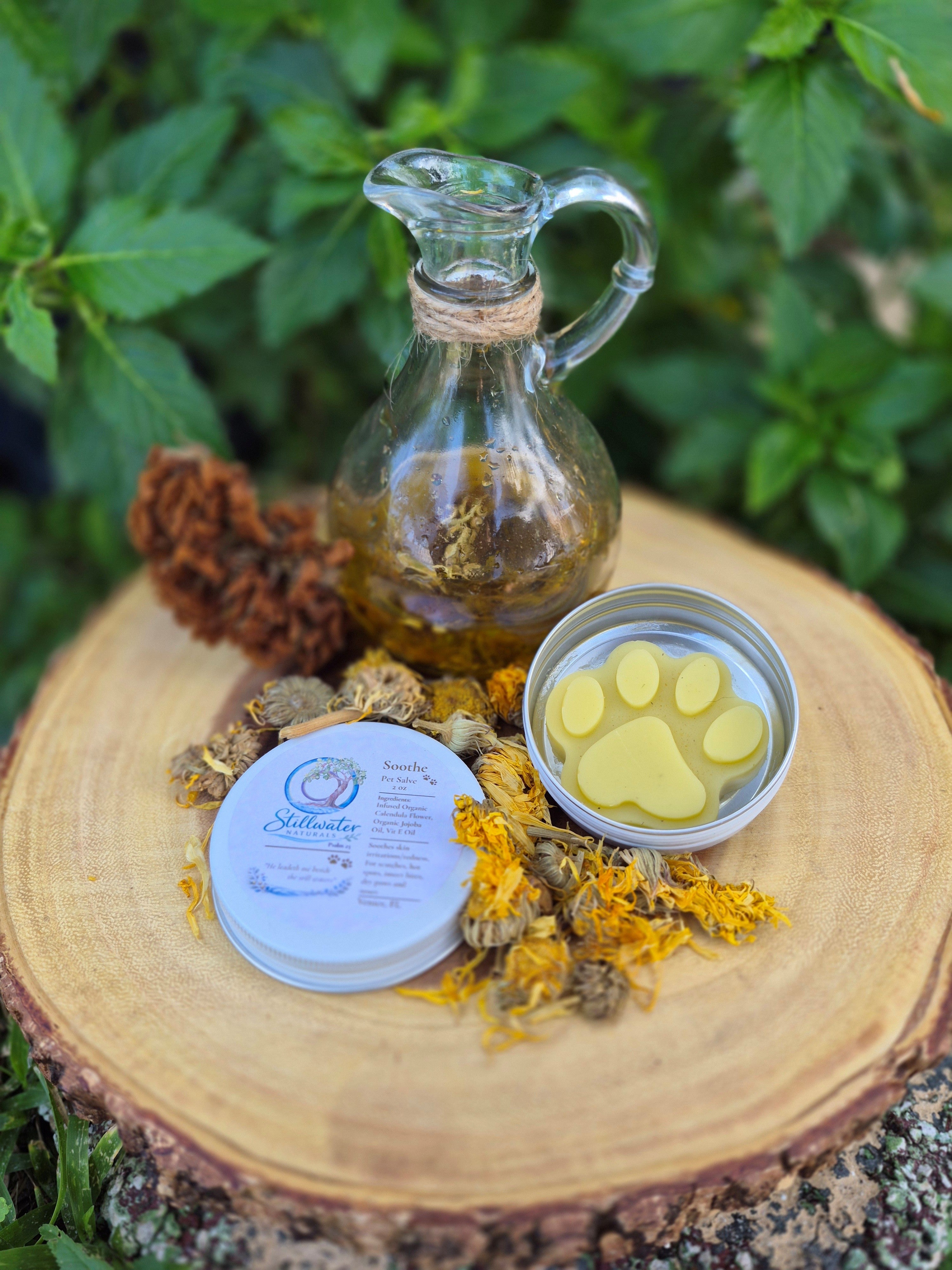 Soothe Pet Salve | Calendula Herbal Balm for Dogs, Cats & More